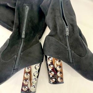 Carlos Santa adjustable or over the knee Stretchy Boots